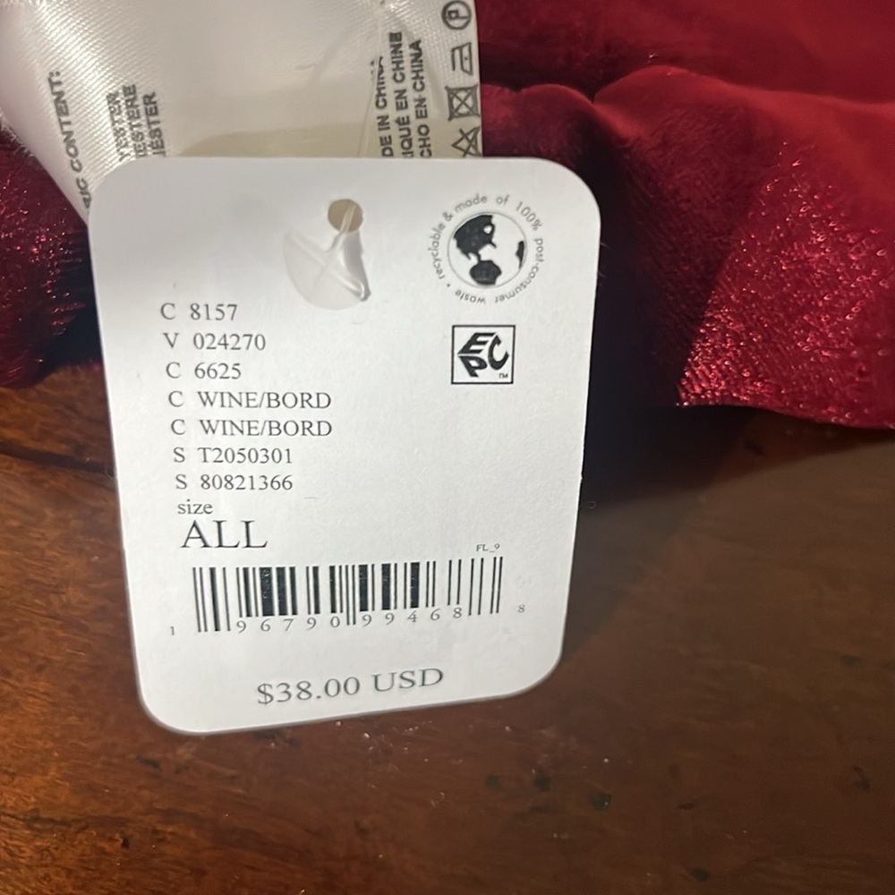 FREE PEOPLE BNWT 
Vaughn Velvet Tie - Picture 5 of 8